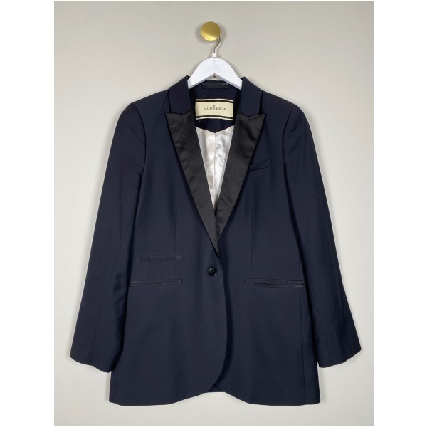 By Malene Birger str. 42 <br/b> sort blazer med lommer