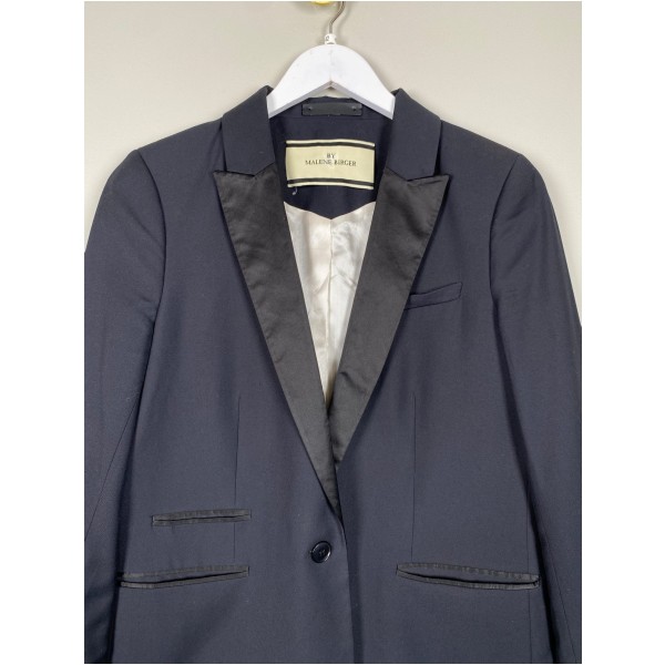By Malene Birger str. 42 <br/b> sort blazer med lommer - Billede 2