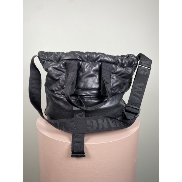Alexander Wang x H&M <br/b> sort skulder taske - Billede 3