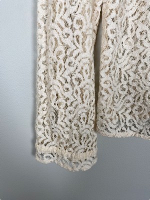 Noa Noa str. 38 <br/> blondebluse med knapper