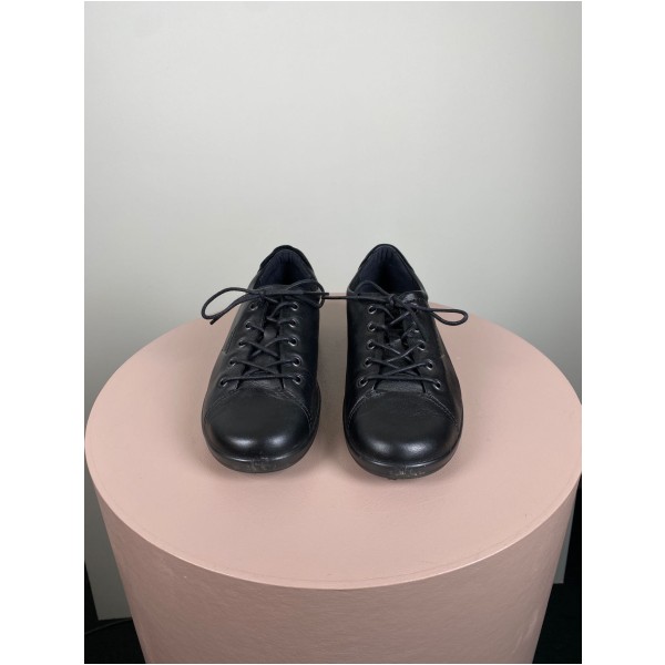 Ecco str. 38 <br/> sorte sko - Billede 2