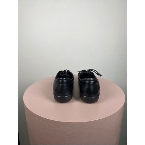 Ecco str. 38 <br/> sorte sko - Billede 4