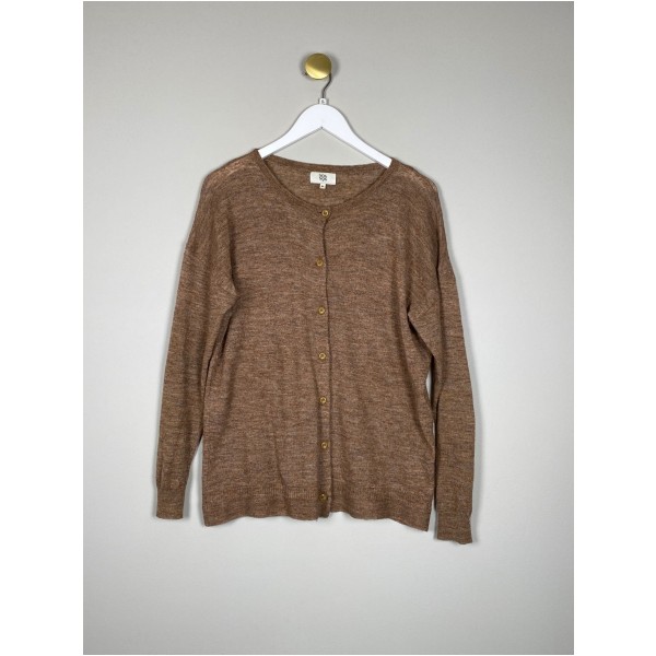 Noa Noa str. XL <br/> brun cardigan