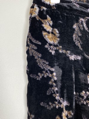 Part Two str. 40 <br/> mønstret velour bukser
