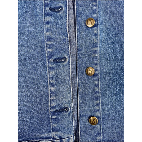 Micha str. 36 <br/> denimvest - Billede 2