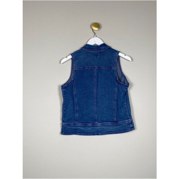 Micha str. 36 <br/> denimvest - Billede 3