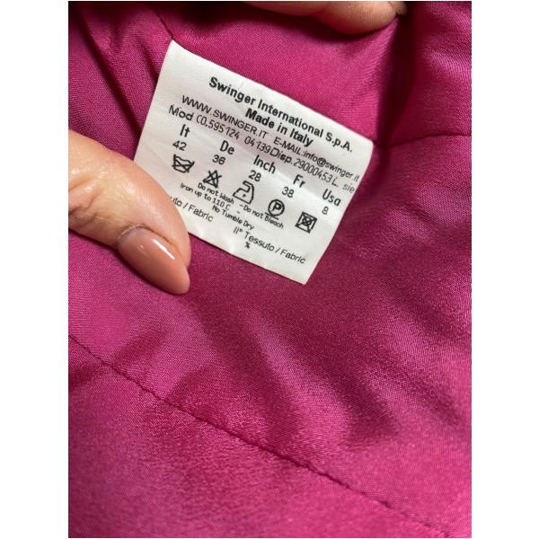 Vintage Fendi str. 38 <br/> quilted suit jakke og nederdel - Billede 4