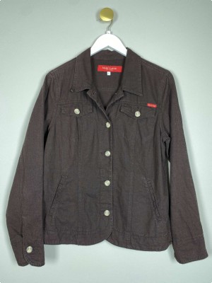 Marc Lauge str. L <br/b> brun denim jakke