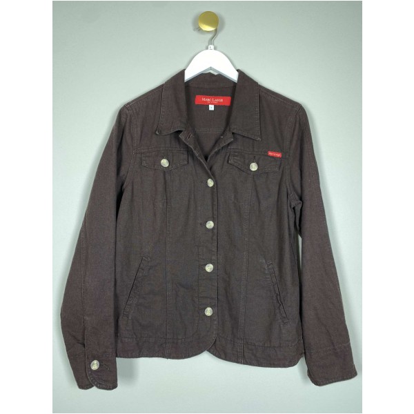 Marc Lauge str. L <br/b> brun denim jakke