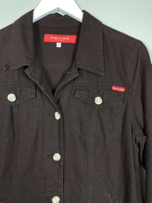Marc Lauge str. L <br/b> brun denim jakke