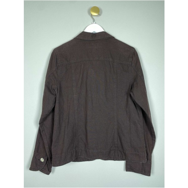 Marc Lauge str. L <br/b> brun denim jakke - Billede 3