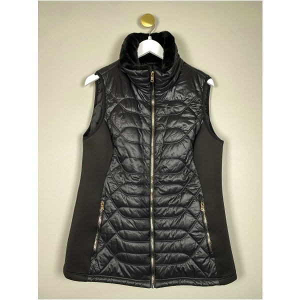 Michael Kors str. M <br/b> vest med "pels"detalje