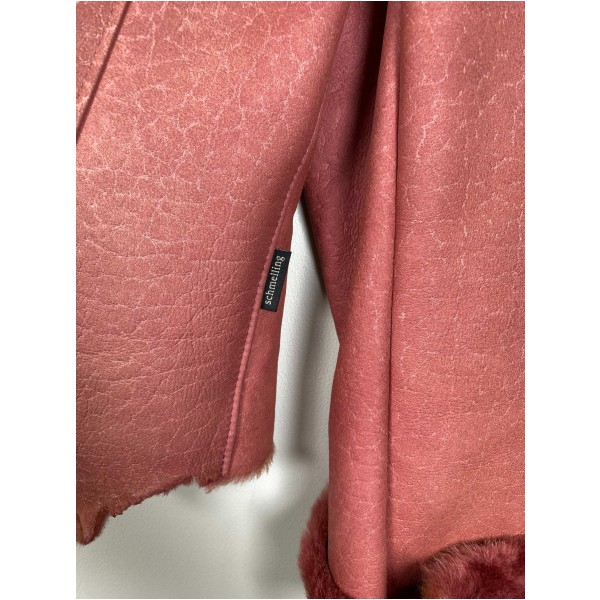 Schmelling UNICA str. M <br/b> rosa rulams jakke - Billede 4