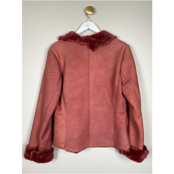 Schmelling UNICA str. M <br/b> rosa rulams jakke - Billede 5