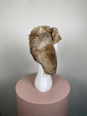 kanin pels hat