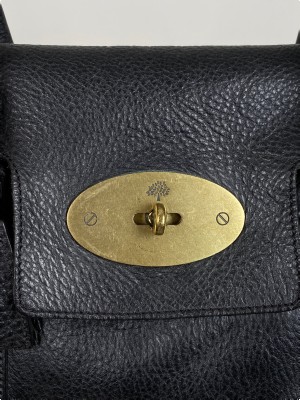 Mulberry Bayswater sort taske