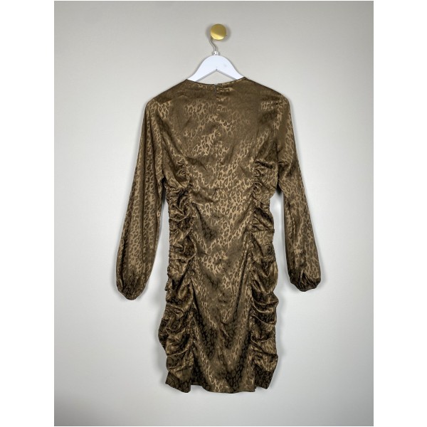 East str. M <br/> leopardmønstret kjole - Billede 3