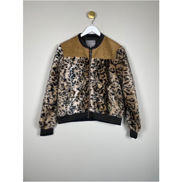 Culture str. 38 <br/> leopardmønstret jakke