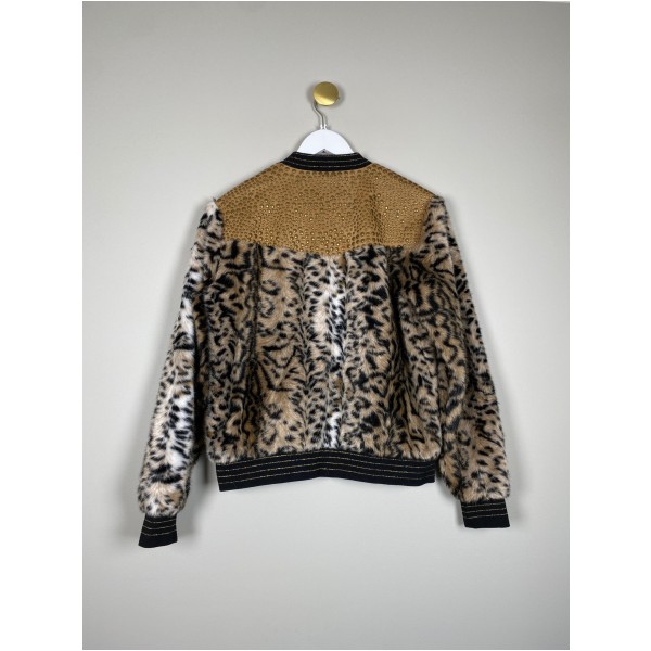 Culture str. 38 <br/> leopardmønstret jakke - Billede 4
