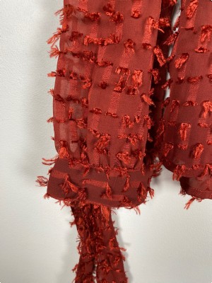 Denim Hunter str. 38 <br/> rustrød bluse