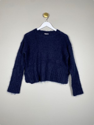By Malene Birger str. XXS <br/> mørkeblå strik