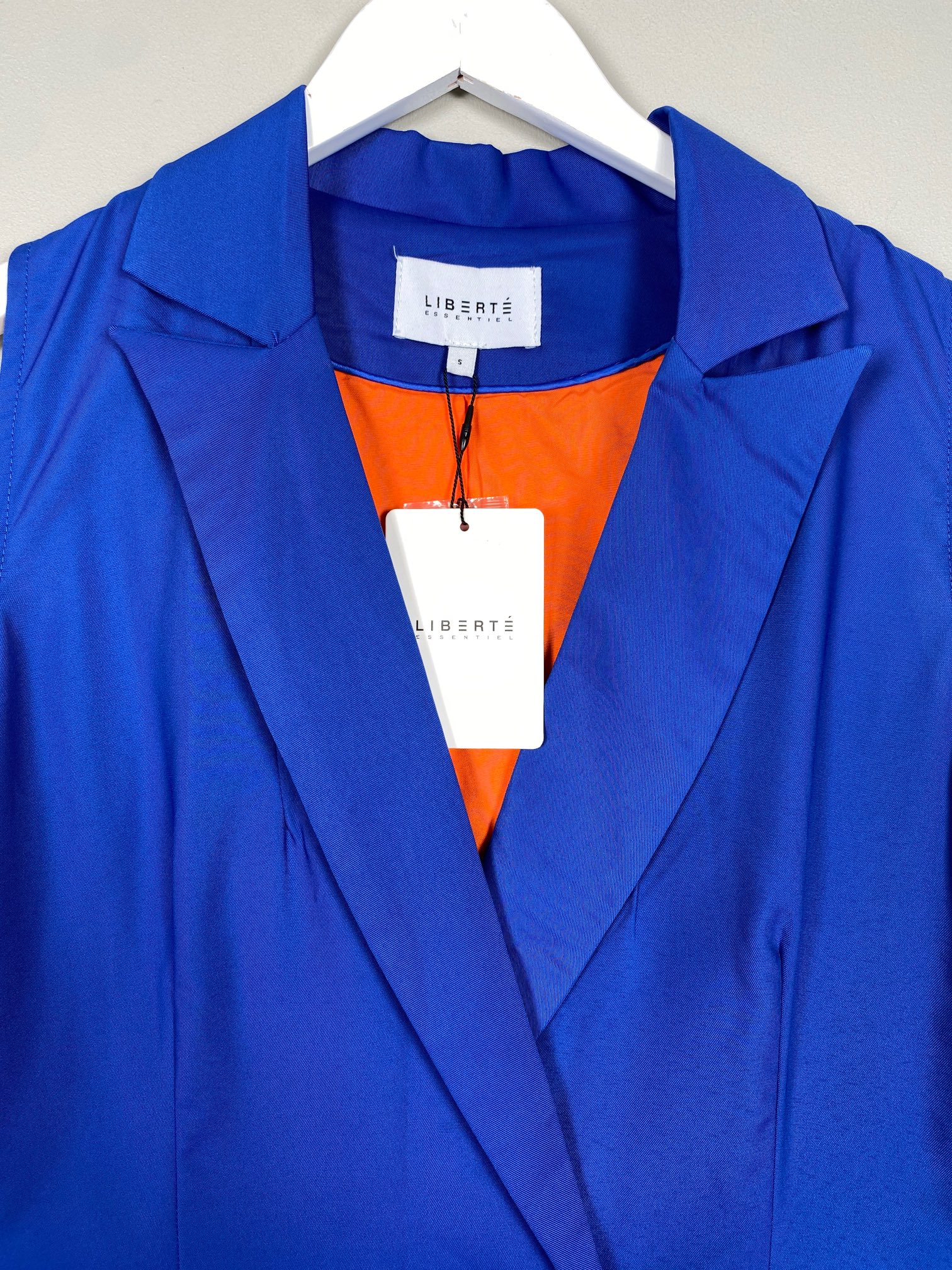 Liberté str. S <br/> blå blazer vest - Billede 2