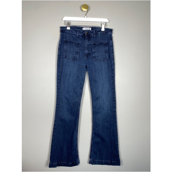 Co'Couture str. L <br/> mørkeblå jeans