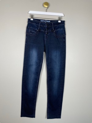 Costamani str. 27/32 <br/> mørkeblå jeans