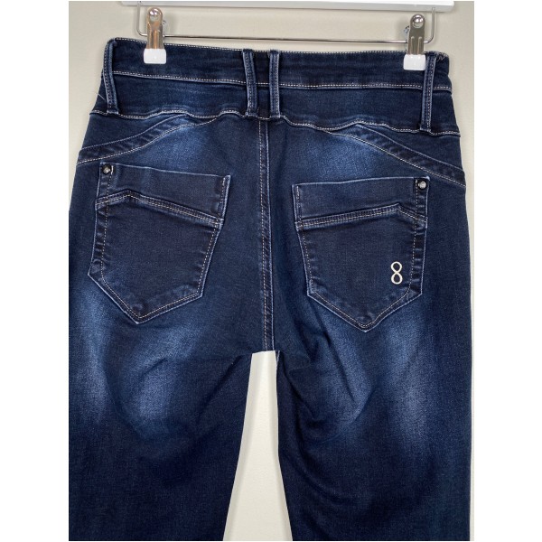 Costamani str. 27/32 <br/> mørkeblå jeans - Billede 4
