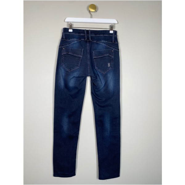Costamani str. 27/32 <br/> mørkeblå jeans - Billede 3