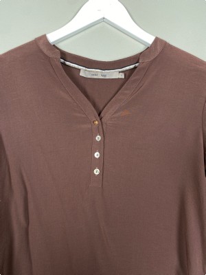 CostaMani str. S <br/> bluse, støvet lilla
