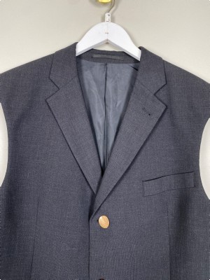 Halu Design Studio str. M/L <br/> sort vest, oversize