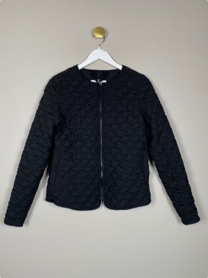 Noa Noa str. 34 <br/> sort bomberjakke