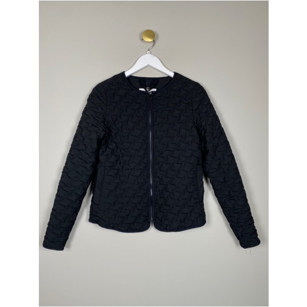 Noa Noa str. 34 <br/> sort bomberjakke