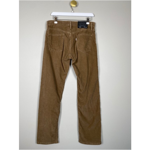Levi's str. S <br/b> brune riflet fløjlsbukser - Billede 2