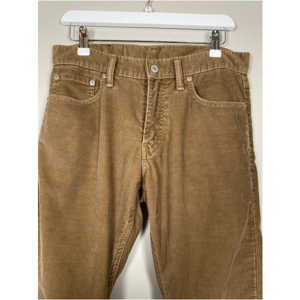 Levi's str. S <br/b> brune riflet fløjlsbukser - Billede 3