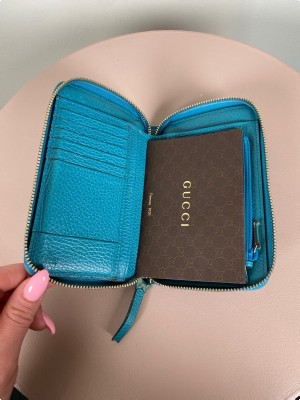 Gucci <br/b> blå pung