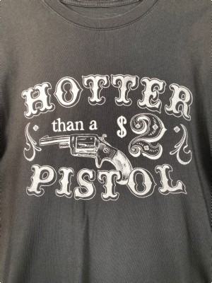 Bandit str. S <br/> grå t-shirt med print
