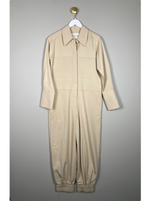 Malene Birger str. 36 <br/> beige buksedragt