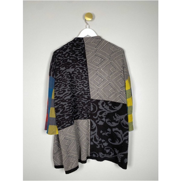 Lundgaard str. S/M <br/> mønstret cardigan - Billede 3