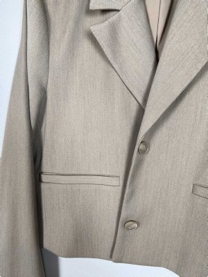 MbyM str. XL <br/> beige cropped blazer
