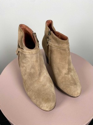 Barund CPH str. 40 <br/> beige støvletter