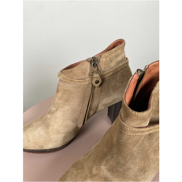 Barund CPH str. 40 <br/> beige støvletter - Billede 3