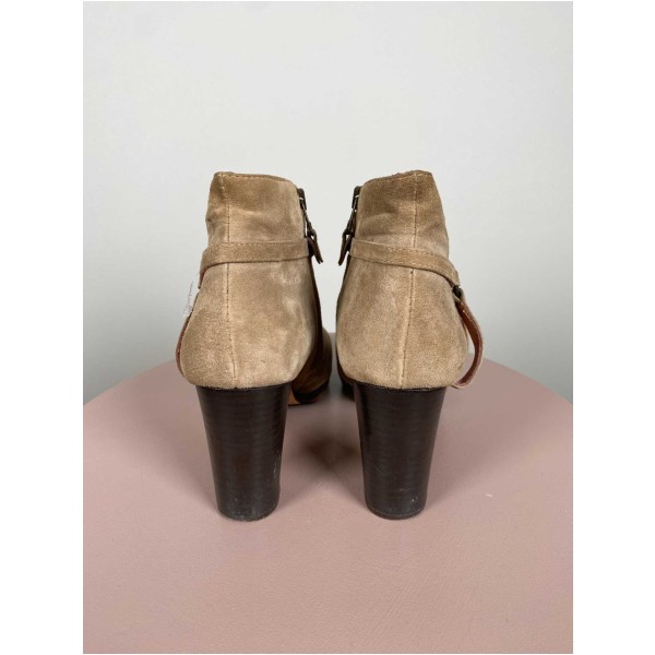 Barund CPH str. 40 <br/> beige støvletter - Billede 4