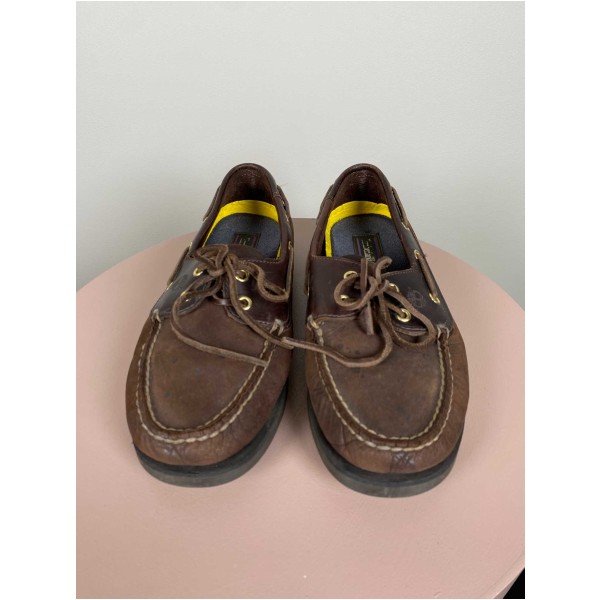 Timberland str. 42/43 <br/> brune loafers - Billede 2
