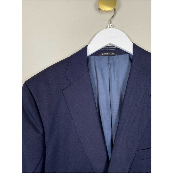 Baumler str. XL <br/> navy habitjakke - Billede 2