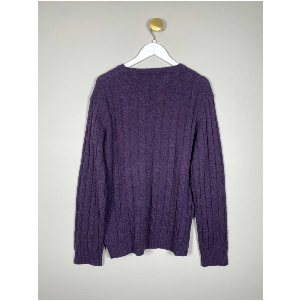 Gant str. XL <br/> lilla kabelstrikket strik - Billede 3