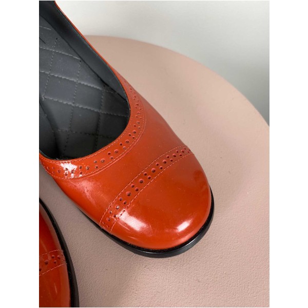 Nordic Shoepeople str. 42 <br/> røde hæle - Billede 3