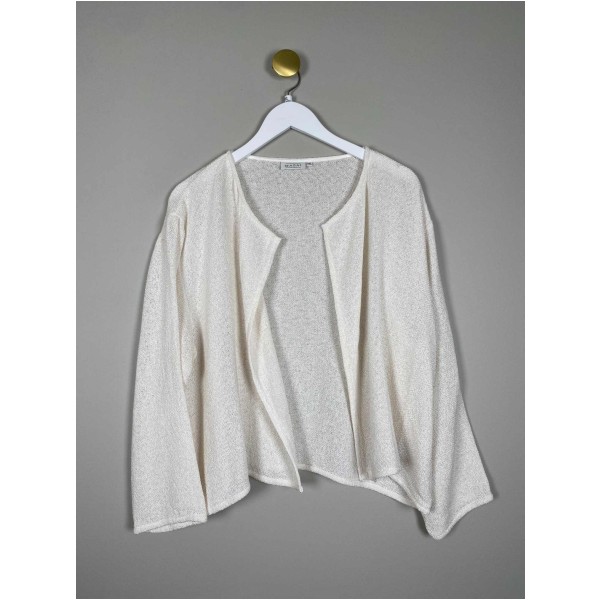MASAI str. XXL <br/> hvid cardigan