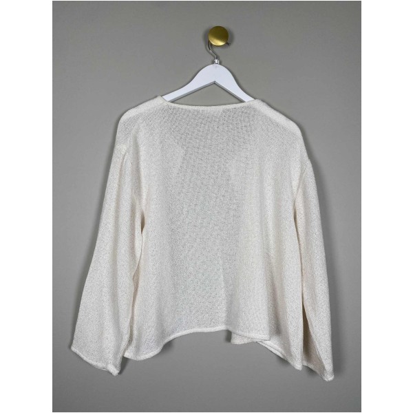 MASAI str. XXL <br/> hvid cardigan - Billede 3